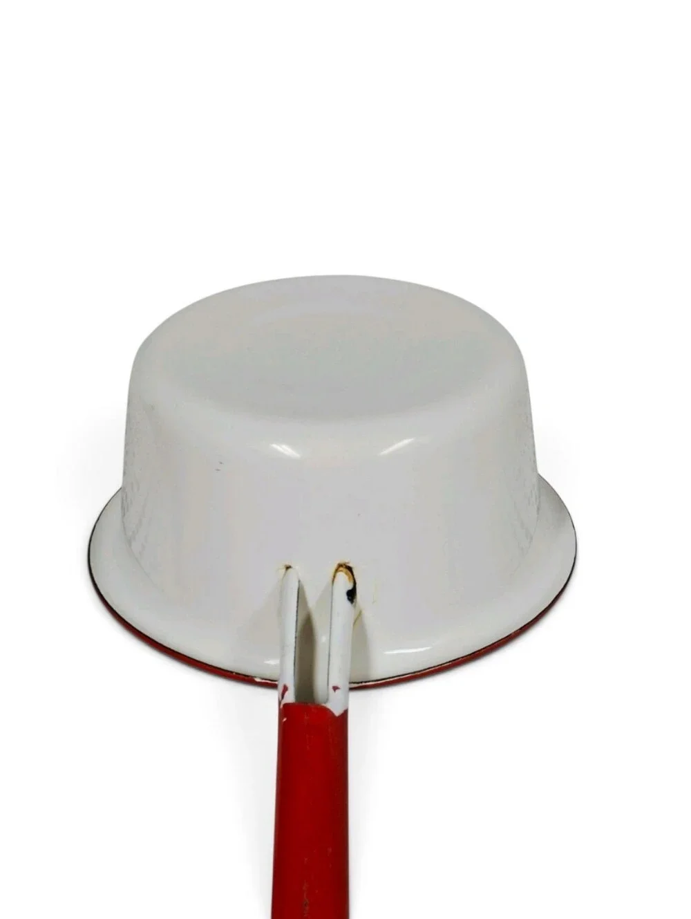 Vintage chippy red